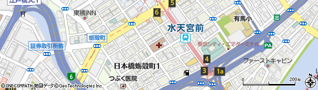 東京都中央区日本橋蛎殻町1丁目31周辺の地図