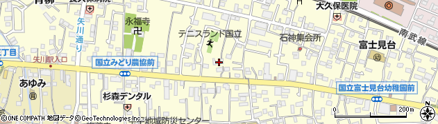 東京都国立市谷保7083周辺の地図