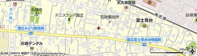 東京都国立市谷保7111-6周辺の地図