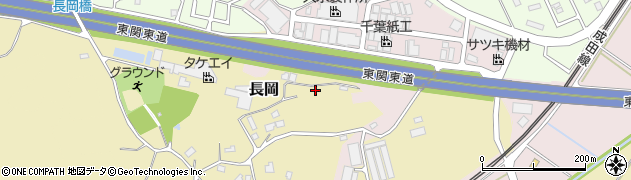 千葉県四街道市長岡245周辺の地図