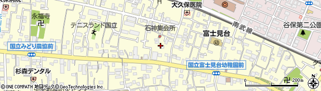 東京都国立市谷保7101周辺の地図