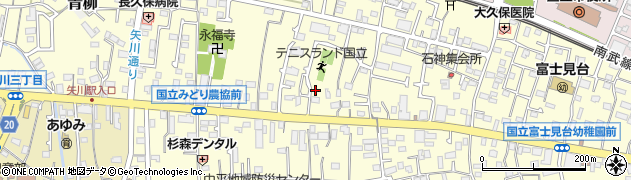 東京都国立市谷保7078周辺の地図