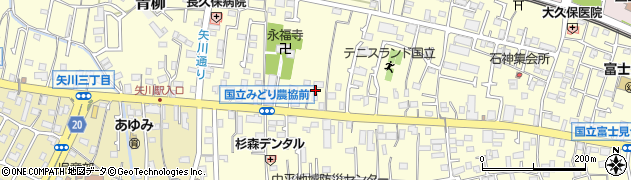 東京都国立市谷保6852周辺の地図
