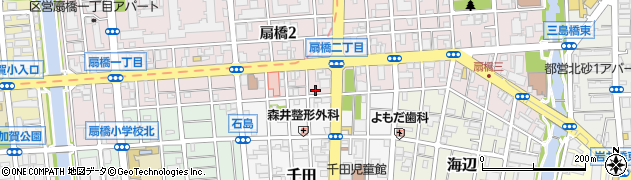 東京都江東区扇橋2丁目4-12周辺の地図