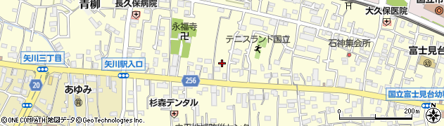 東京都国立市谷保7058周辺の地図