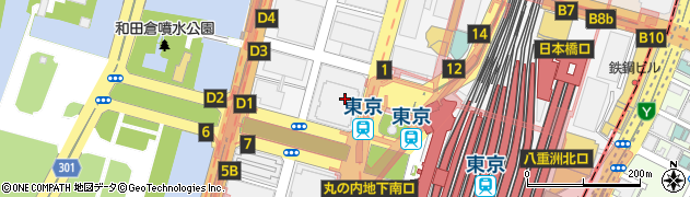 ネイルハウス安气子新丸ビル店周辺の地図