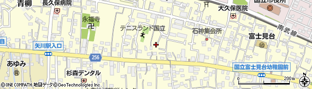 東京都国立市谷保7081-ロ周辺の地図