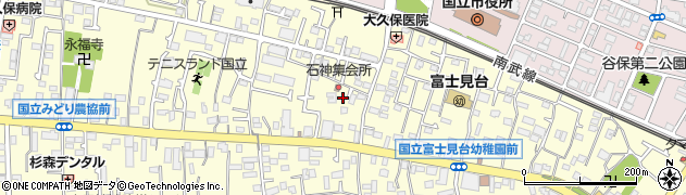 東京都国立市谷保7102周辺の地図