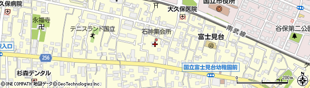 東京都国立市谷保7103周辺の地図