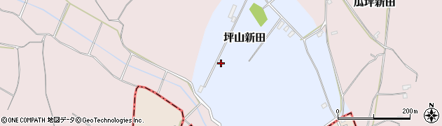 千葉県佐倉市坪山新田23-38周辺の地図
