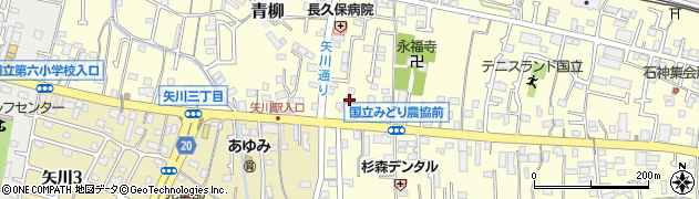東京都国立市谷保6844周辺の地図