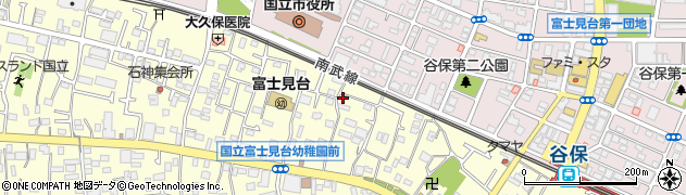 東京都国立市谷保5786周辺の地図