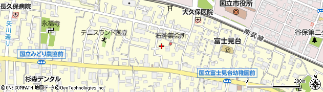 東京都国立市谷保7106周辺の地図