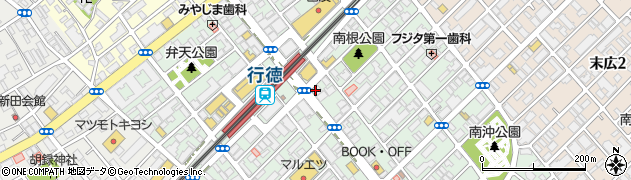 星乃珈琲店 行徳店周辺の地図