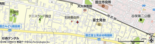 東京都国立市谷保7144周辺の地図