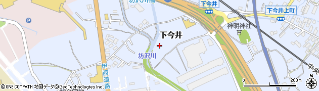坊沢川周辺の地図