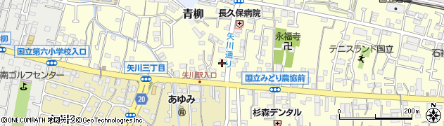 東京都国立市谷保6837周辺の地図