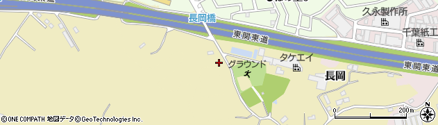 千葉県四街道市長岡220周辺の地図