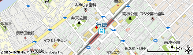 松乃家 行徳店周辺の地図