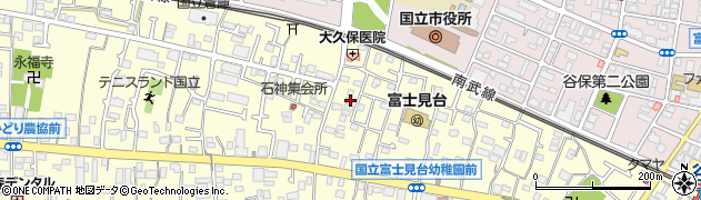 東京都国立市谷保7150周辺の地図