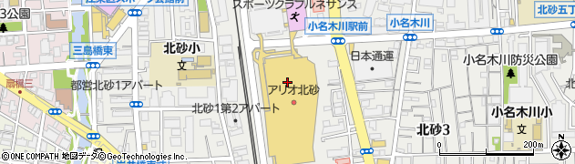 カレー食堂心 Ario北砂店周辺の地図