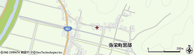 京都府京丹後市弥栄町黒部1598周辺の地図