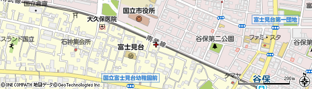 東京都国立市谷保7206周辺の地図