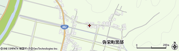 京都府京丹後市弥栄町黒部1600周辺の地図