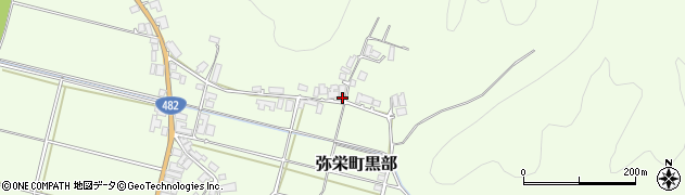 京都府京丹後市弥栄町黒部1457周辺の地図