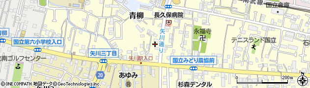 東京都国立市谷保6834周辺の地図