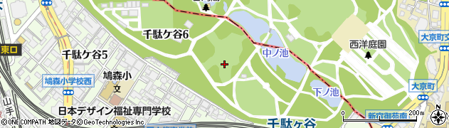 東京都渋谷区千駄ケ谷6丁目周辺の地図