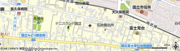 東京都国立市谷保7117周辺の地図