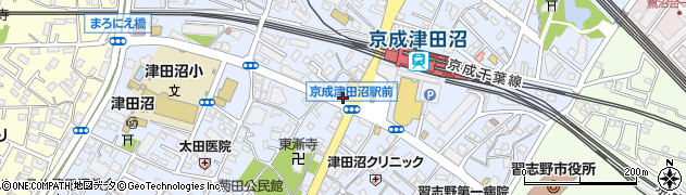 買取専門店・源・京成津田沼本店周辺の地図