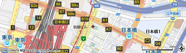 ホテル龍名館東京周辺の地図
