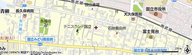 東京都国立市谷保7115周辺の地図