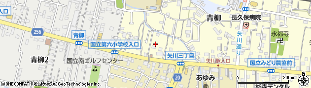 東京都国立市谷保6775周辺の地図