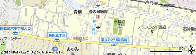 東京都国立市谷保6868周辺の地図