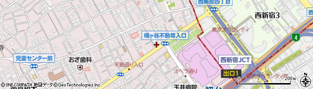 東日本銀行初台支店 ＡＴＭ周辺の地図