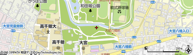 東京都杉並区大宮周辺の地図