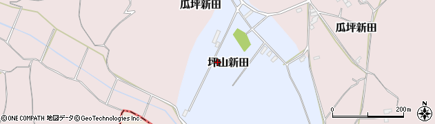 千葉県佐倉市坪山新田23-55周辺の地図