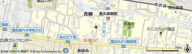 東京都国立市谷保6828周辺の地図