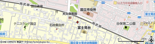 東京都国立市谷保7214周辺の地図