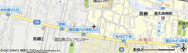 東京都国立市谷保6473周辺の地図