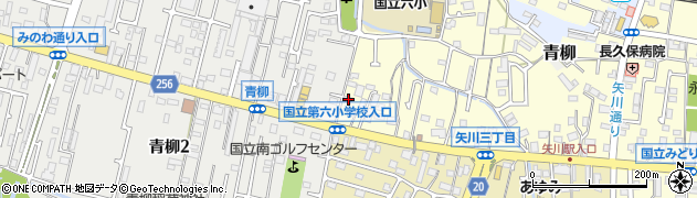 東京都国立市谷保6447周辺の地図