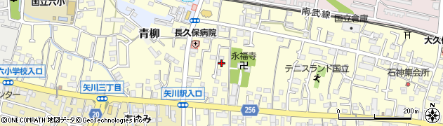 東京都国立市谷保6900周辺の地図
