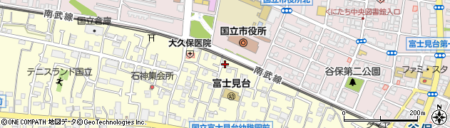 東京都国立市谷保7241周辺の地図