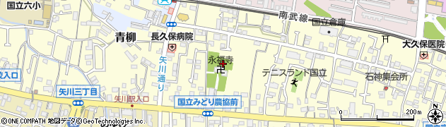 東京都国立市谷保6877周辺の地図