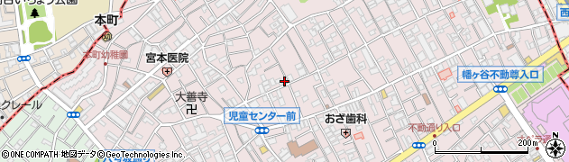 手塚荘周辺の地図