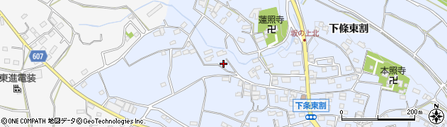 山梨県韮崎市龍岡町下條東割1167周辺の地図