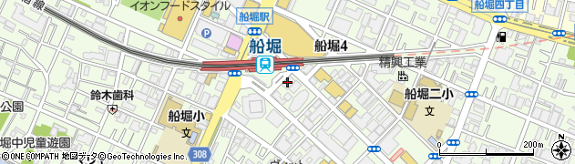 東京ベイ信用金庫船堀支店周辺の地図
